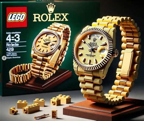 rolex lego price|are lego watches real.